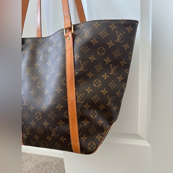 Authentic Louis Vuitton Monogram Sac Shopping Tote Shoulder bag - Picture 5 of 15